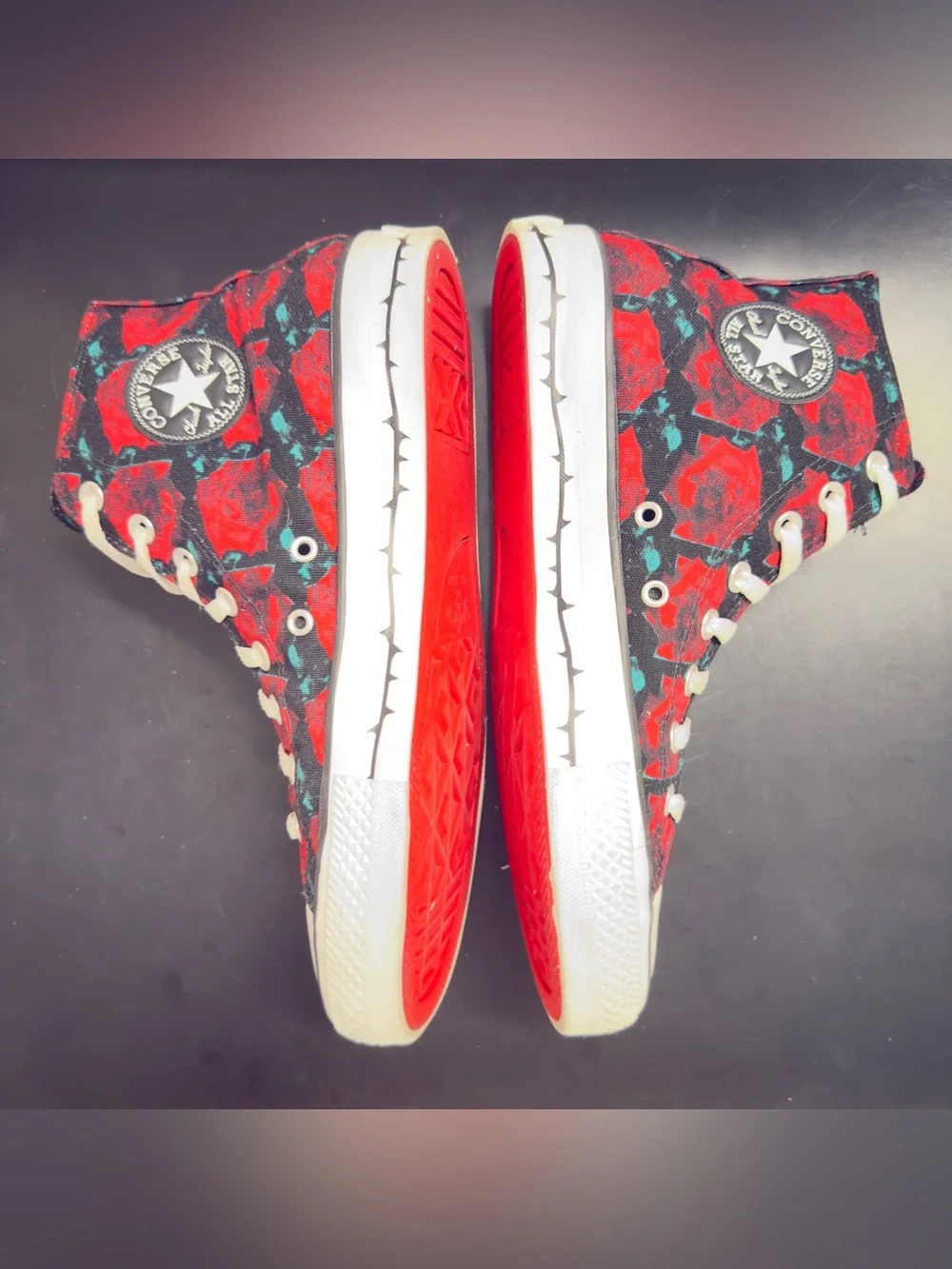Converse Chuck Taylor All Star Pro Much Love Roses High Top Size M8/W10